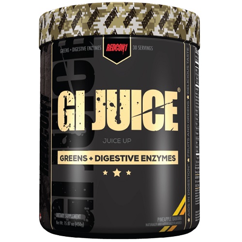 Redcon1 GI Juice - Greens + Digestive Enzymes, 450 Grams